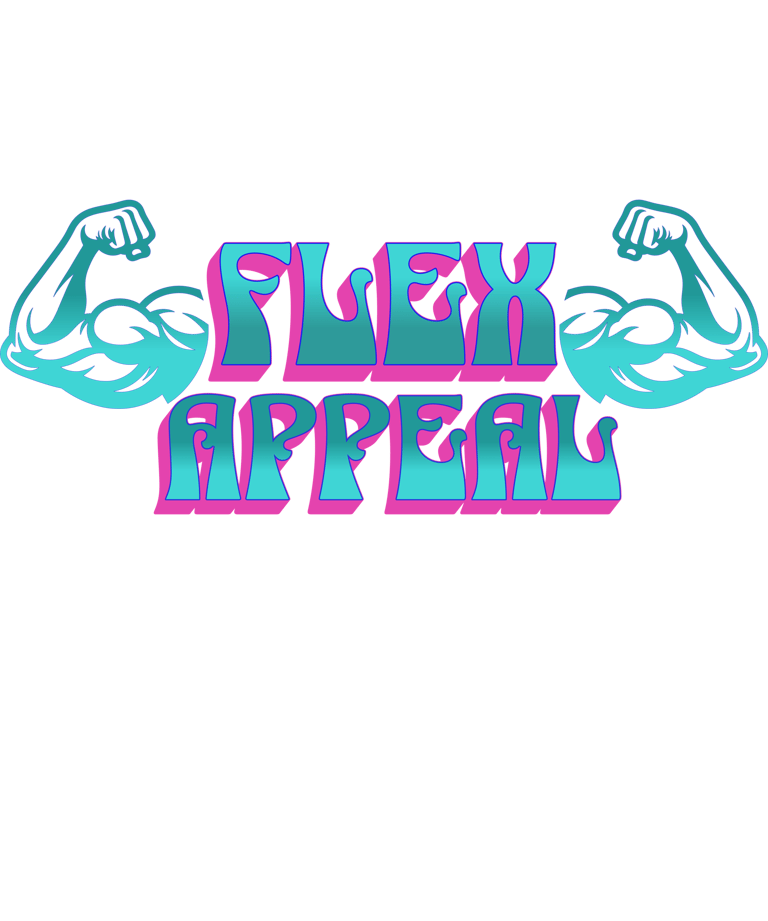 a woman's arm and arm with the words flex flex flex flex flex flex