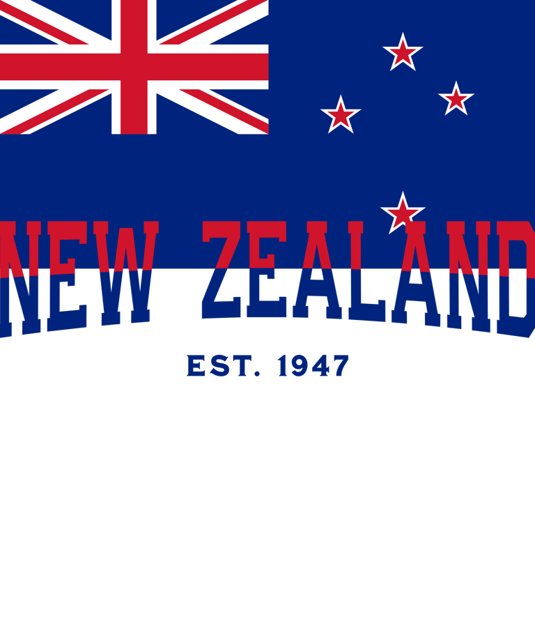 a flag of new zealandia with the flag of new zealand