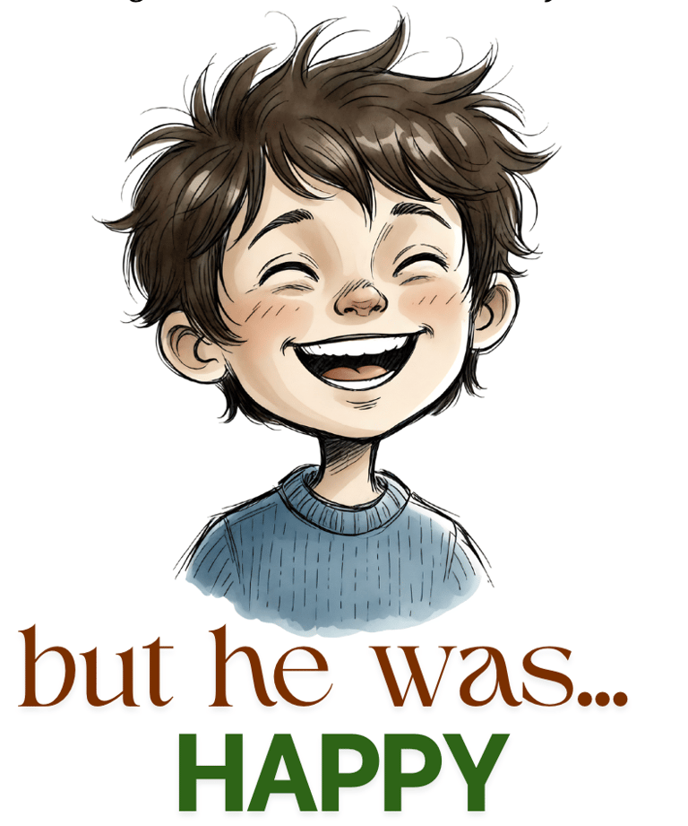 Illustration from the children's book The Brown Dog of the Green Glen