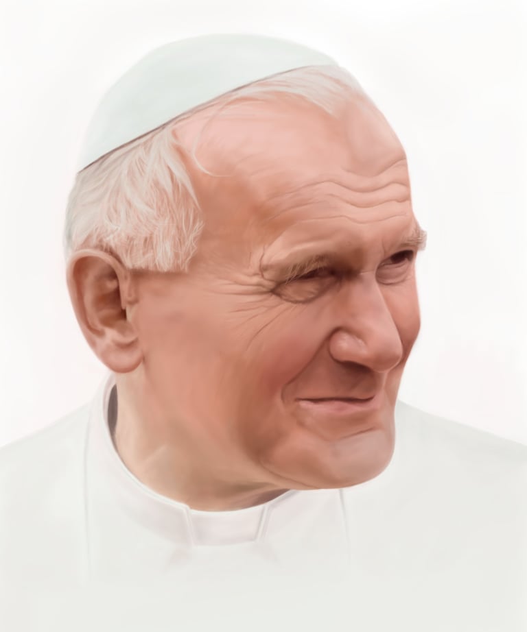 St John Paul II Portrait