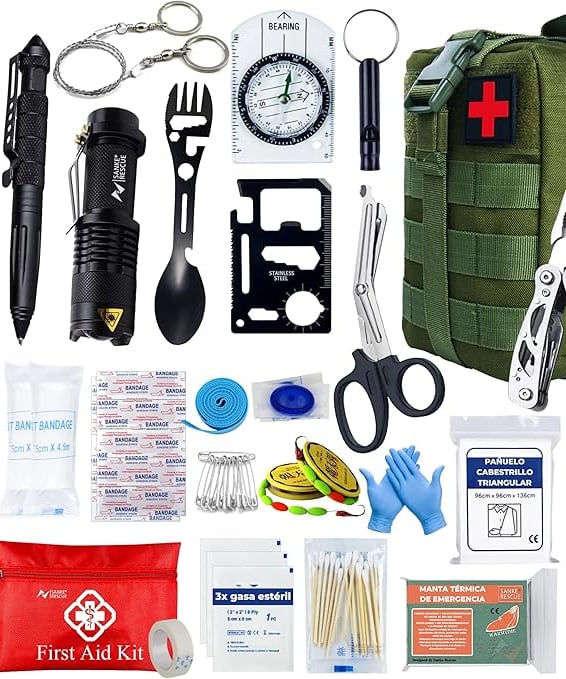 kit de supervivencia para mochila 72h kit de emergencia