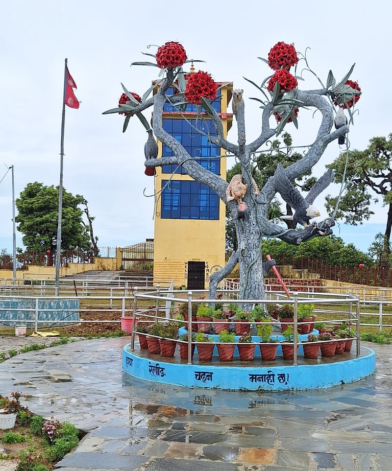 observation tower in Garanse