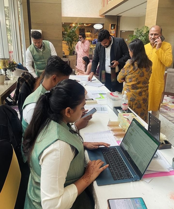 Check In & Check Out Managements by Geet Events