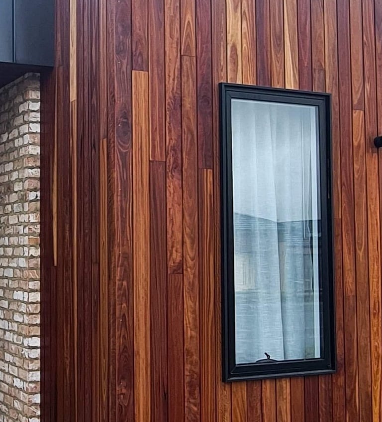 Timber cladding installed by Dylan Ludbrook Carpentry in Geelong