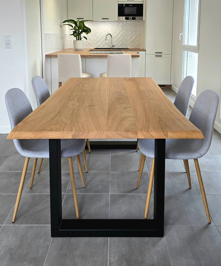 table en chêne massif à manissieux