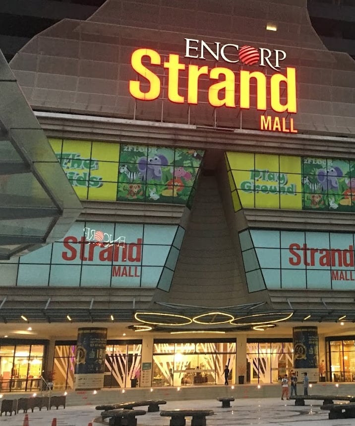 the strand