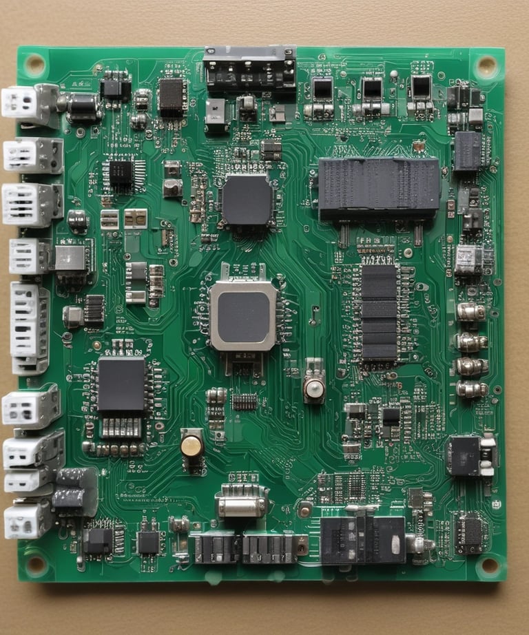 Close-up of a diagnostic tool connected to a vehicle's BCM system.