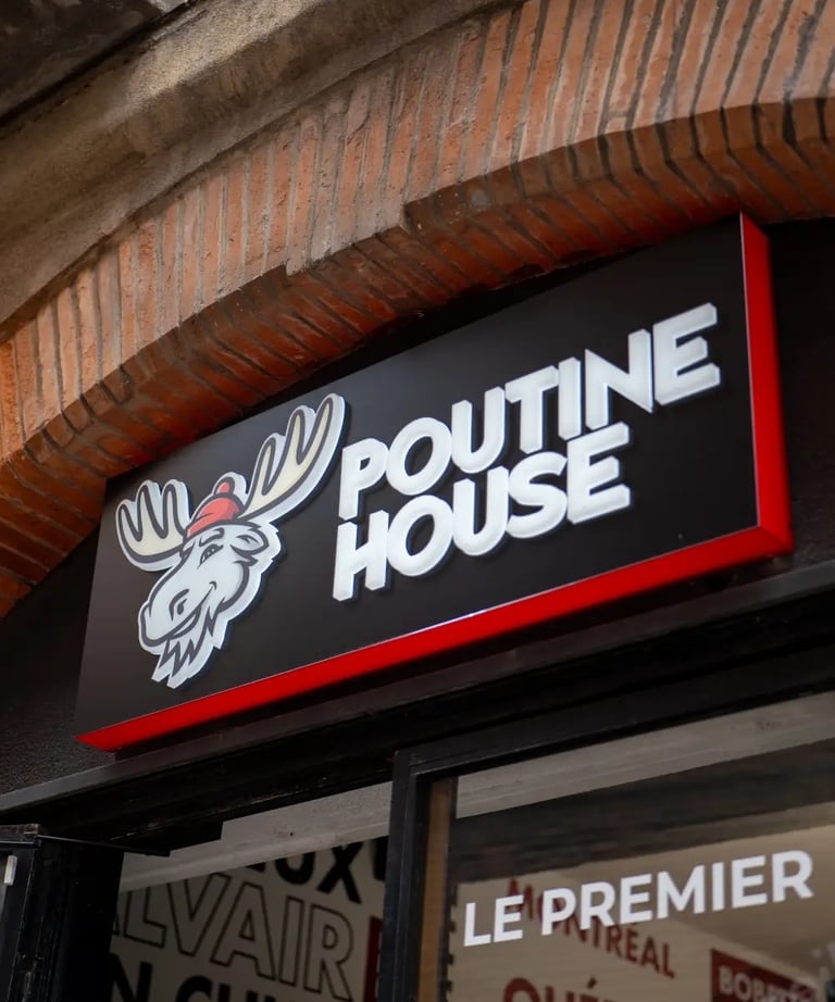 restaurant poutine, toulouse, poutine house esquirol