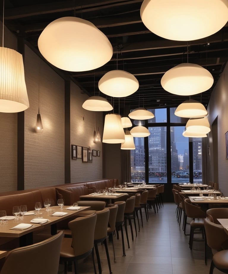 A woman with long hair, dressed in a black tank top and gray pants, is interacting with a smart home device mounted on a wall. She is holding a tablet in her left hand. The setting appears to be a modern home entryway with a wooden door featuring horizontal glass panels. A small side table near the wall supports a plant and some decorative items.