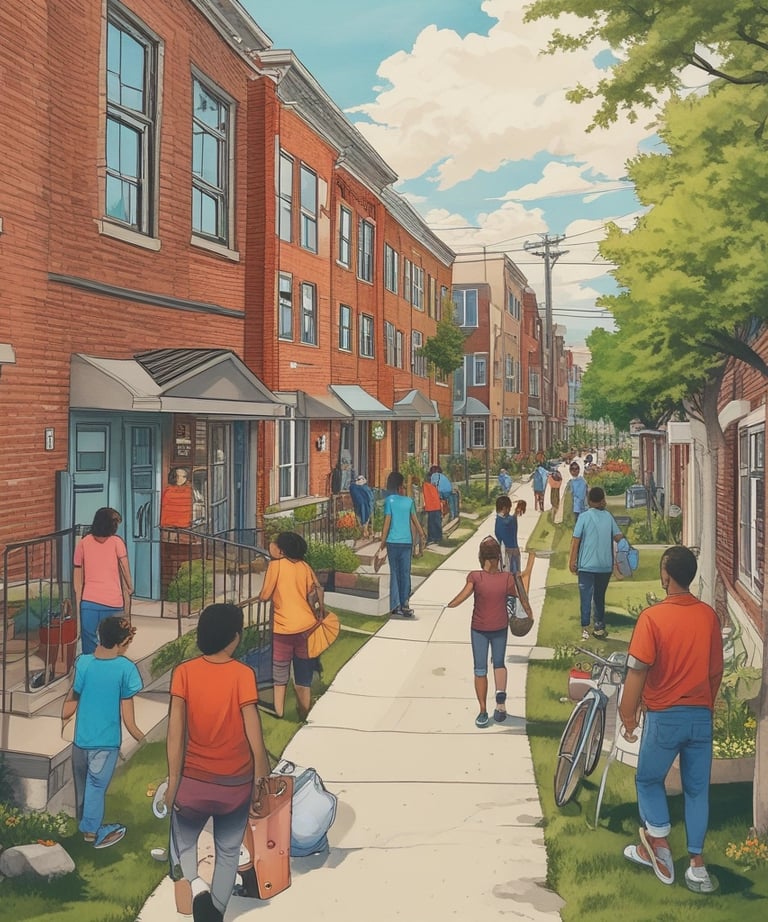 high-rise building near city under boue sky