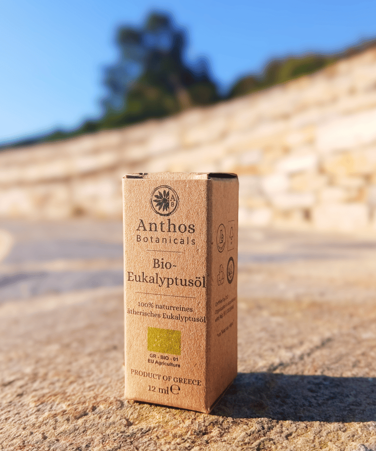 Ελληνικό βιολογικό αιθέριο έλαιο ευκαλύπτου Anthos botanicals 2