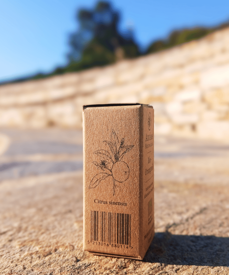 Ελληνικό βιολογικό αιθέριο έλαιο πορτοκαλιού Anthos botanicals 2