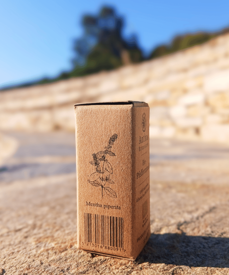 Greek peppermint essential oil organic Anthos Botanicals 2