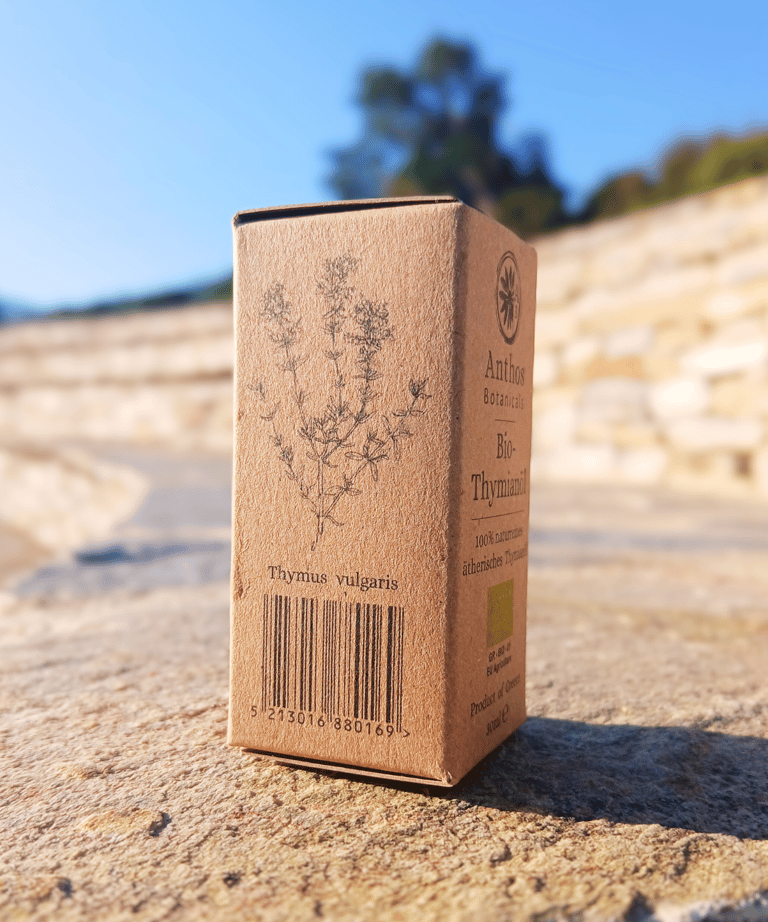 Greek thyme essential oil organic Anthos Botanicals 2