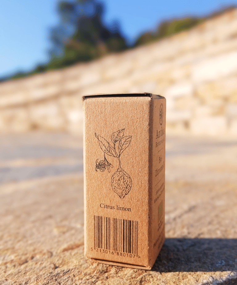 Ελληνικό βιολογικό αιθέριο έλαιο λεμονιού Anthos botanicals 2