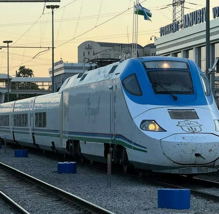 Afrosiyob Train Tashkent Uzbeksitan