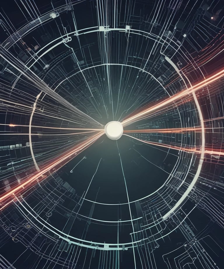 A smartphone screen displaying an internet speed test app, showing download and upload speeds of 0.47 MB/s and 0.31 MB/s respectively. The background is blurred, potentially showing a dim environment with warm lighting.