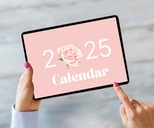 Printable digital Calendar 2025