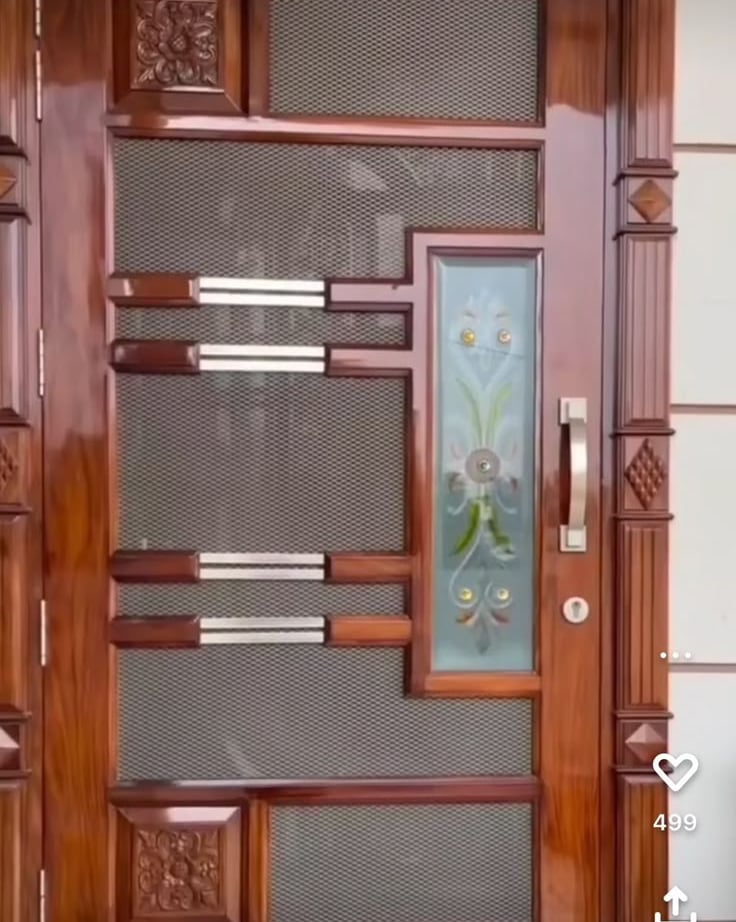  Wooden Mosquito Net Doors