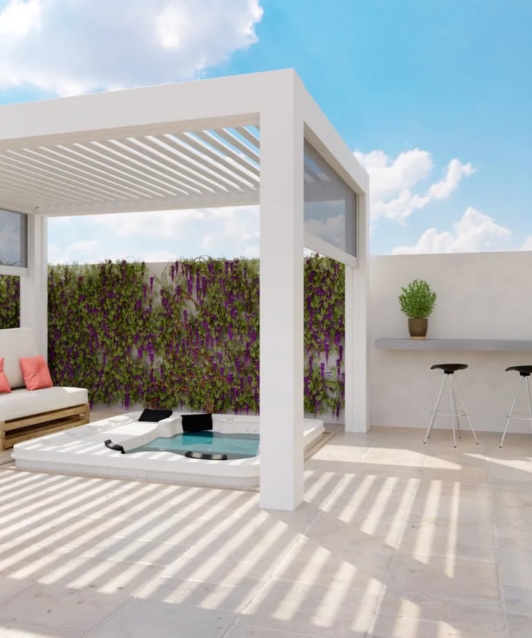 Pergolas Bioclimatique à Cassis