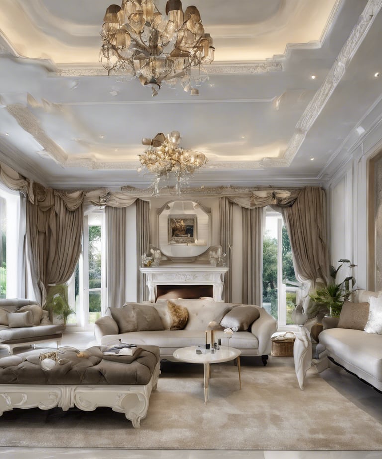 white and teal steam clothes iron plugged on ironing board