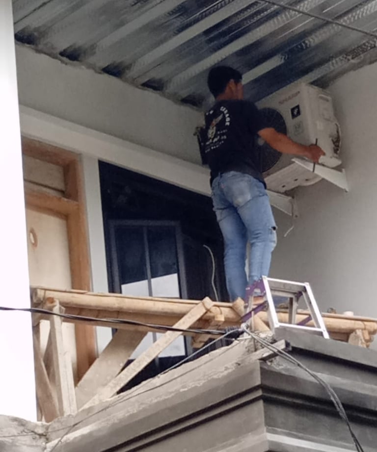 jasa service AC dan pasang AC panggilan yang berfokus melayani wilayah Dramaga dan Ciomas Bogor