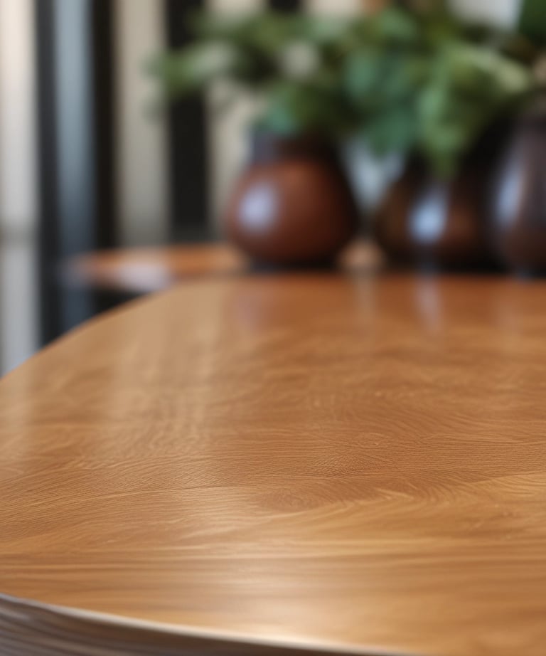 Close-up of a curated collection of luxurious Brazilian upholstery and decorative pieces.