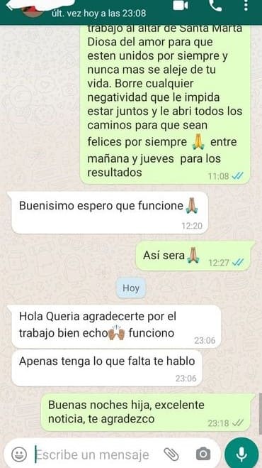 testimonio de amarre de amor exitoso