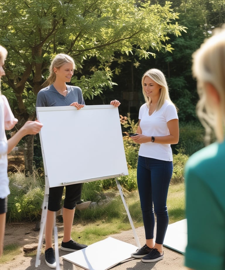A close-up of a notebook with motivational quotes and colorful notes.