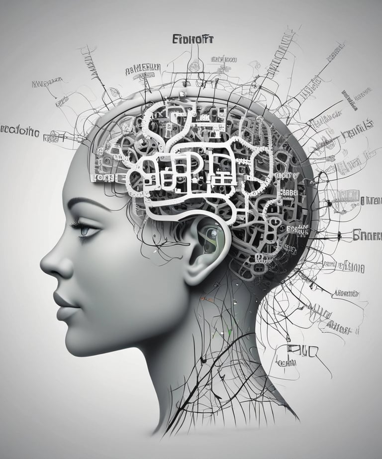 A close-up of a notebook with motivational quotes and colorful notes.