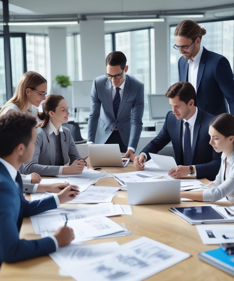Warehouse with organized boxes ready for export and import logistics.