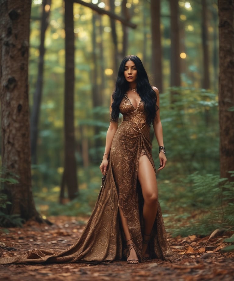 Mujer en la naturaleza