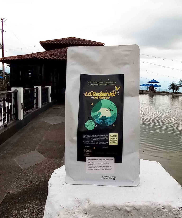 Café de Origen Bourbon Amarillo La Reserva Café Mirador Quindío