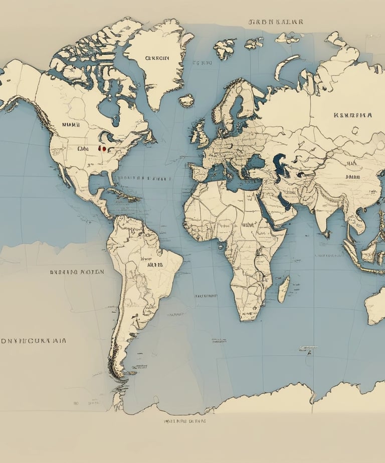 Map highlighting Austria, UK, Bangladesh, and Saudi Arabia with connecting lines.