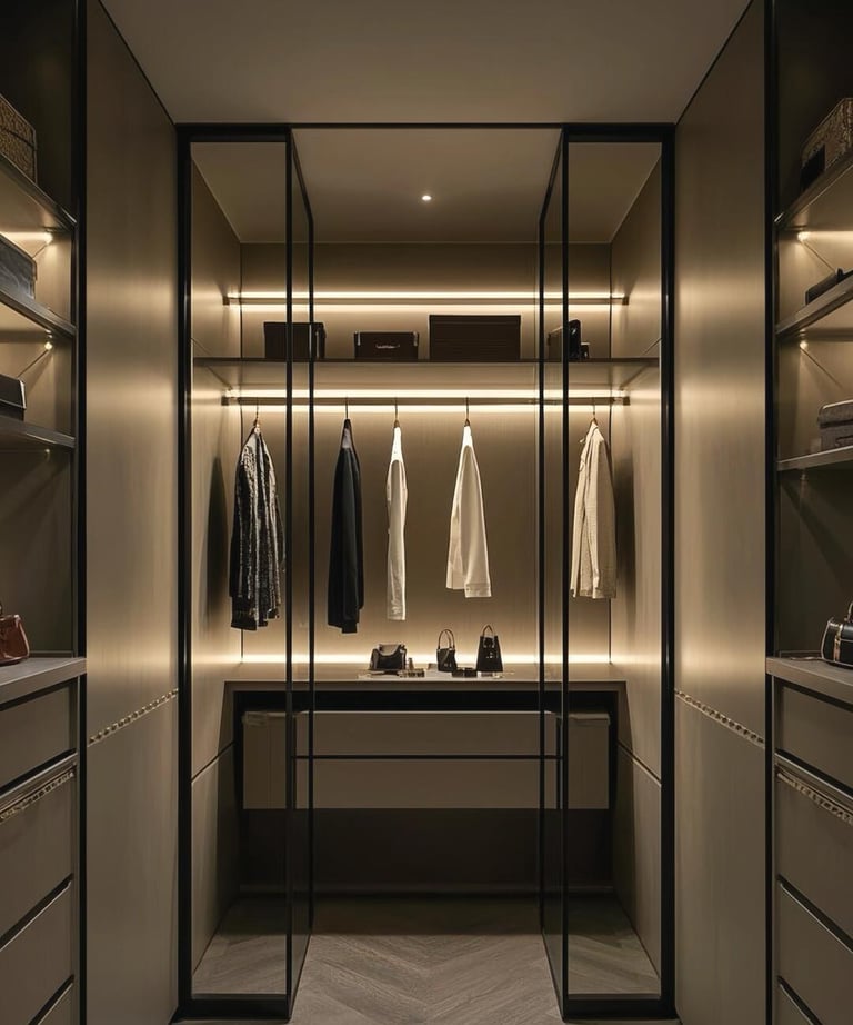 built-in storage for villas, apartments, and contemporary interiors.