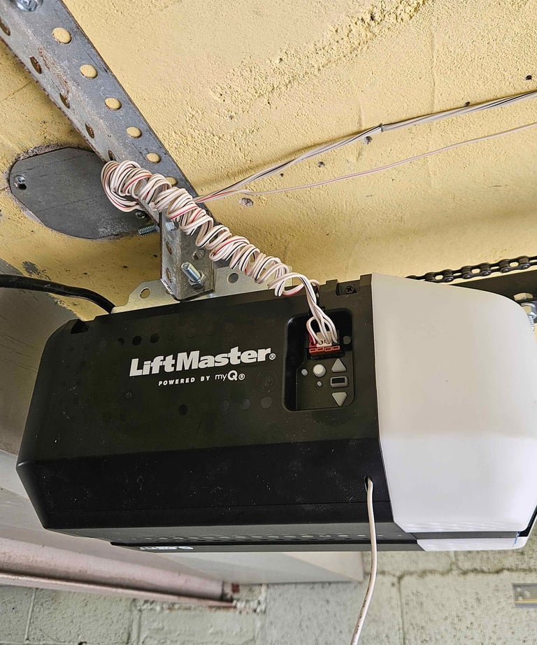 Fresh opener installation.  