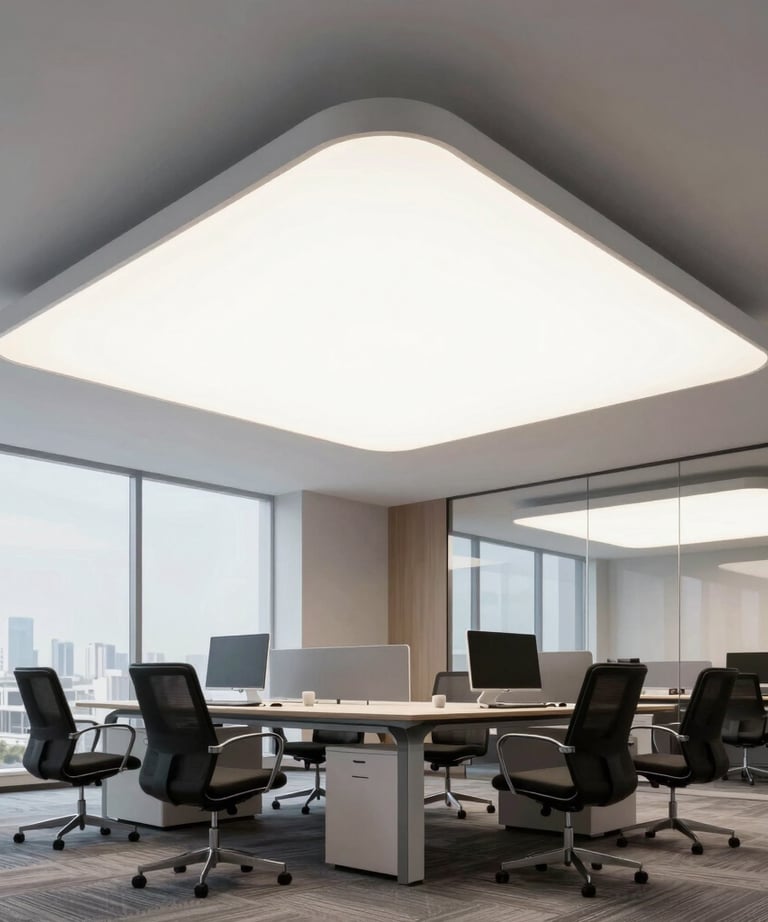 Team of electricians working together on a commercial project site.