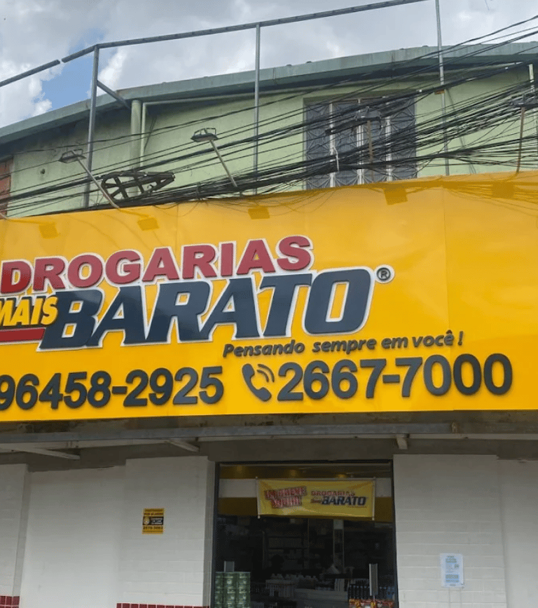 Estamos perto de você. Drogaria mais barato rancho novo.
