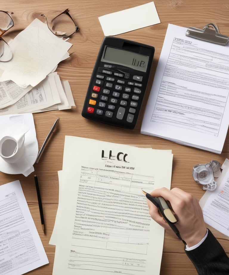 Professional consultant discussing business plans with clients in a modern meeting room.