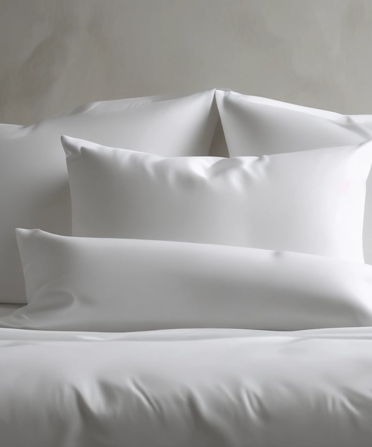 Close-up of a clean, fresh mattress after professional cleaning.