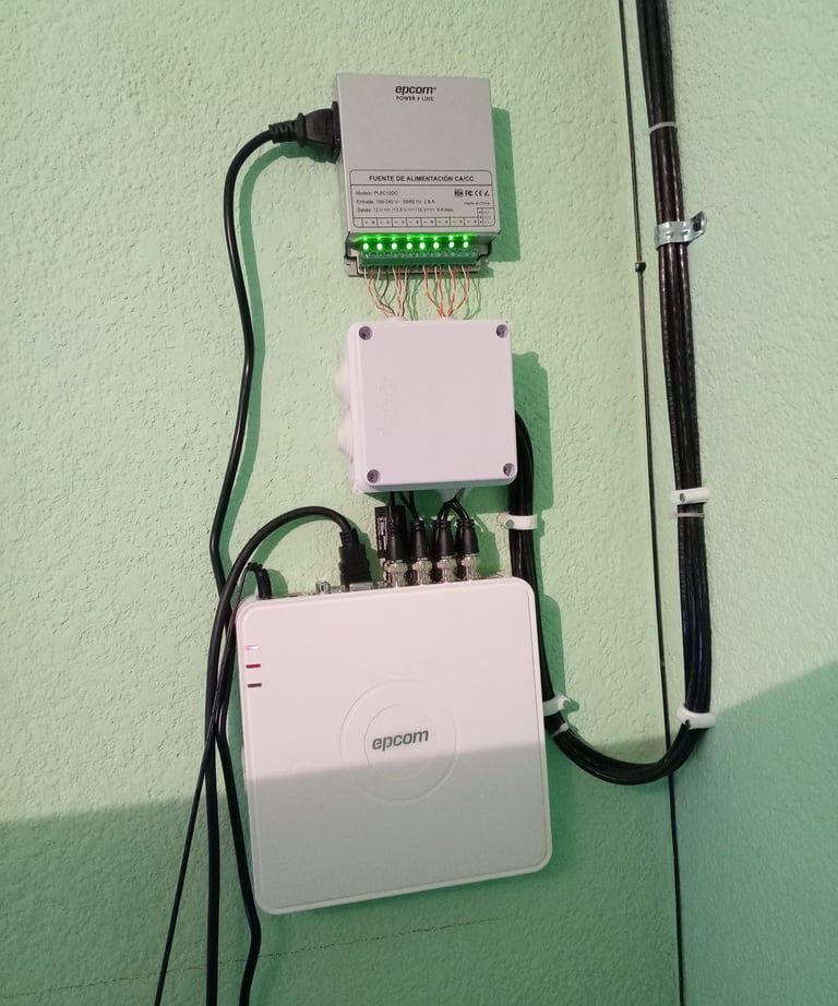 dvr para cámaras de vigilancia 