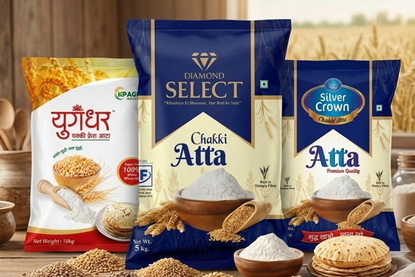 Atta Packaging pouches Manufacturer