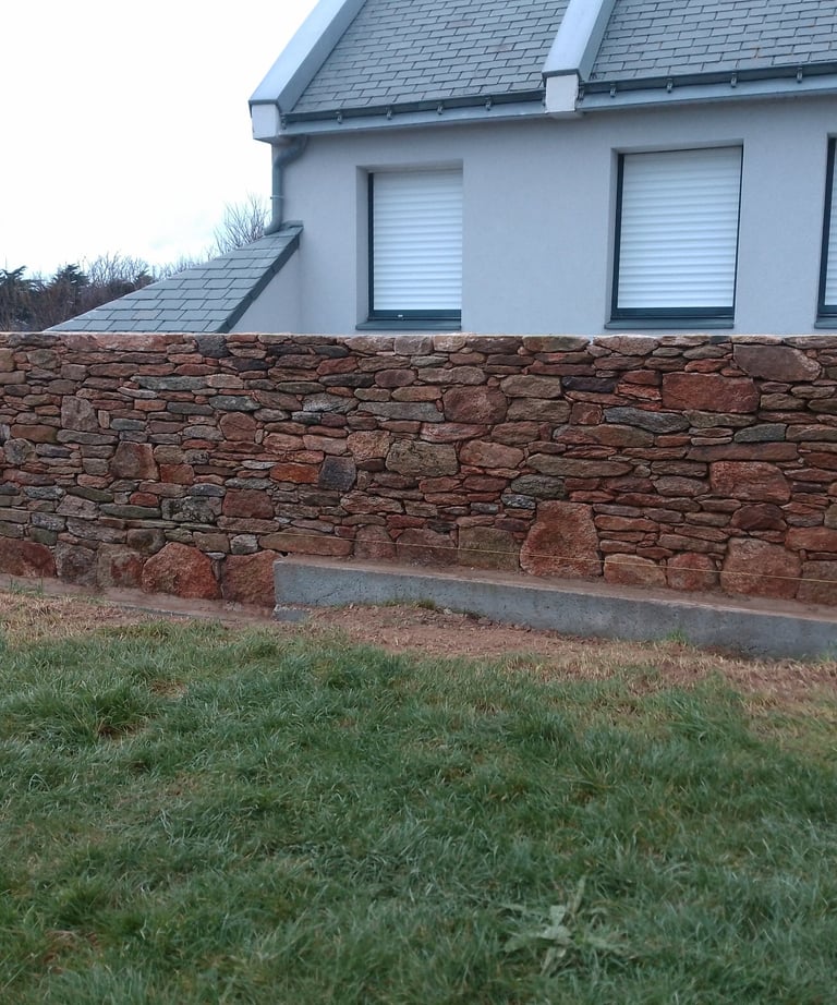mur en pierre sèche