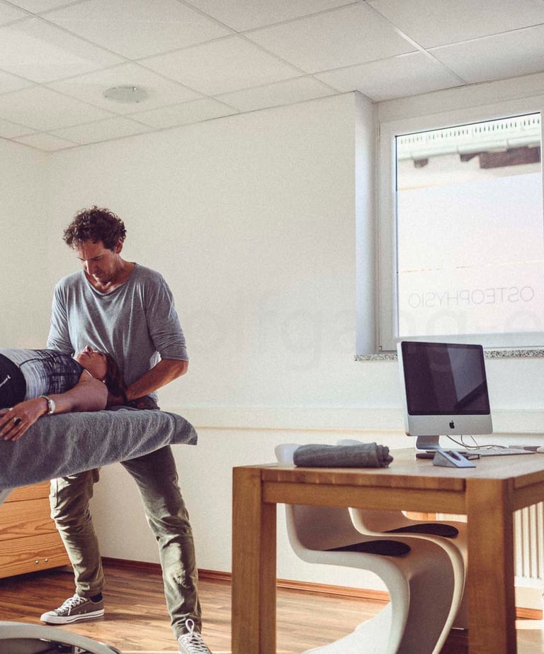 Osteopathie an der HWS
