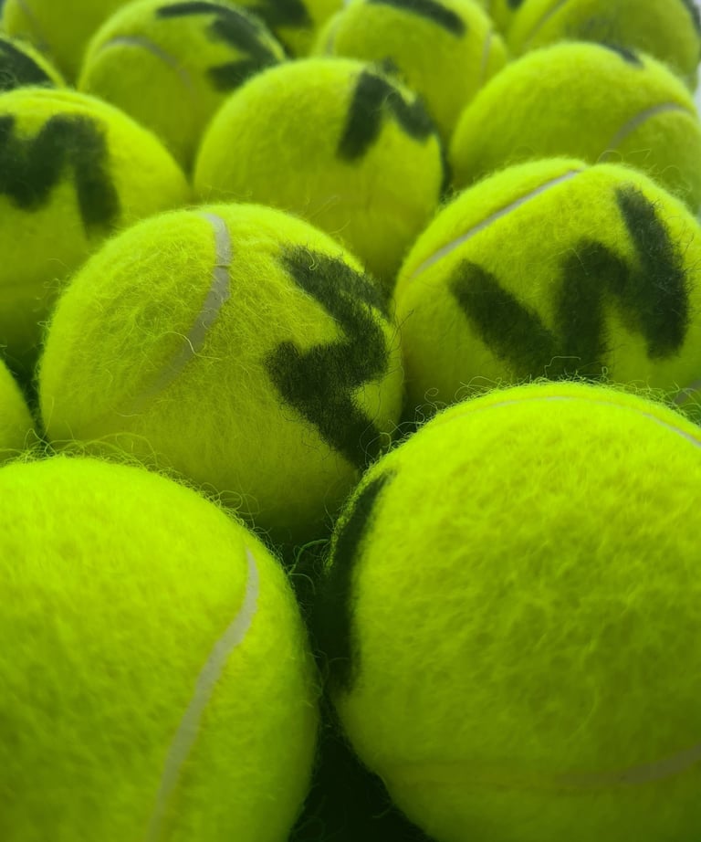 tennis balls