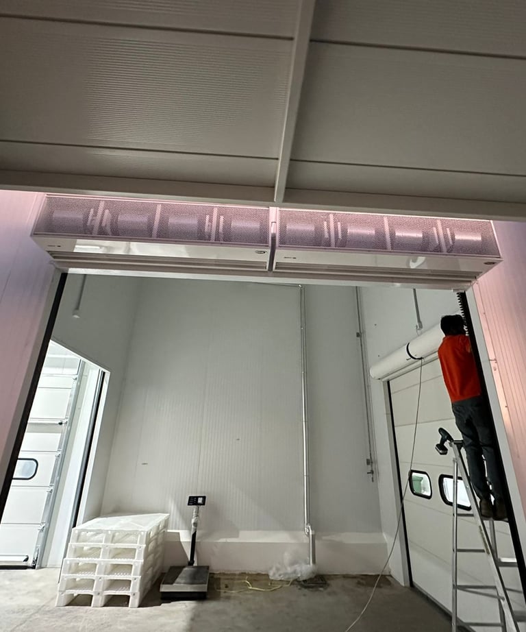 AirGuard Industrial Air Curtain - Airguard Pro