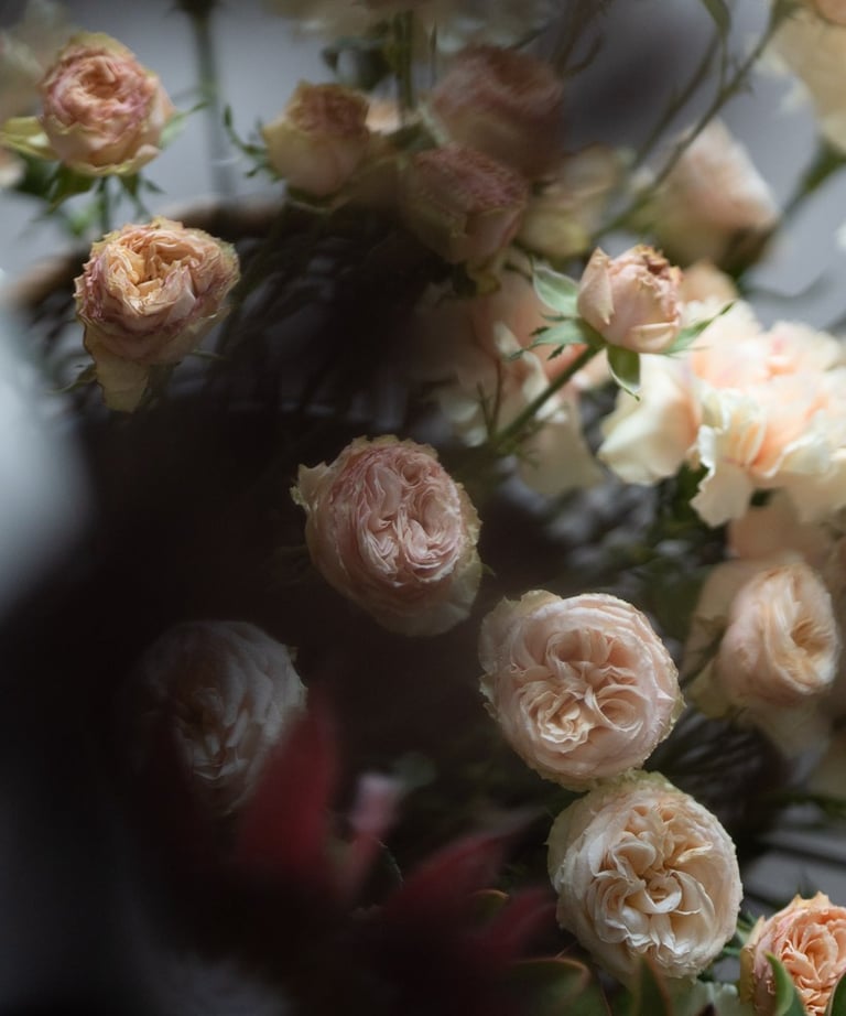 a vase with flowers in it wedding decoration
