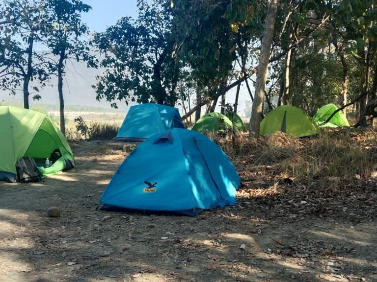 camp into Bardiya National Park