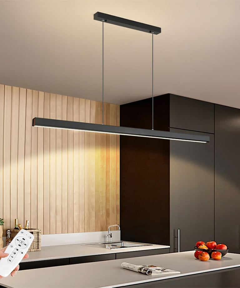 Lampara Colgante para isla de la cocina