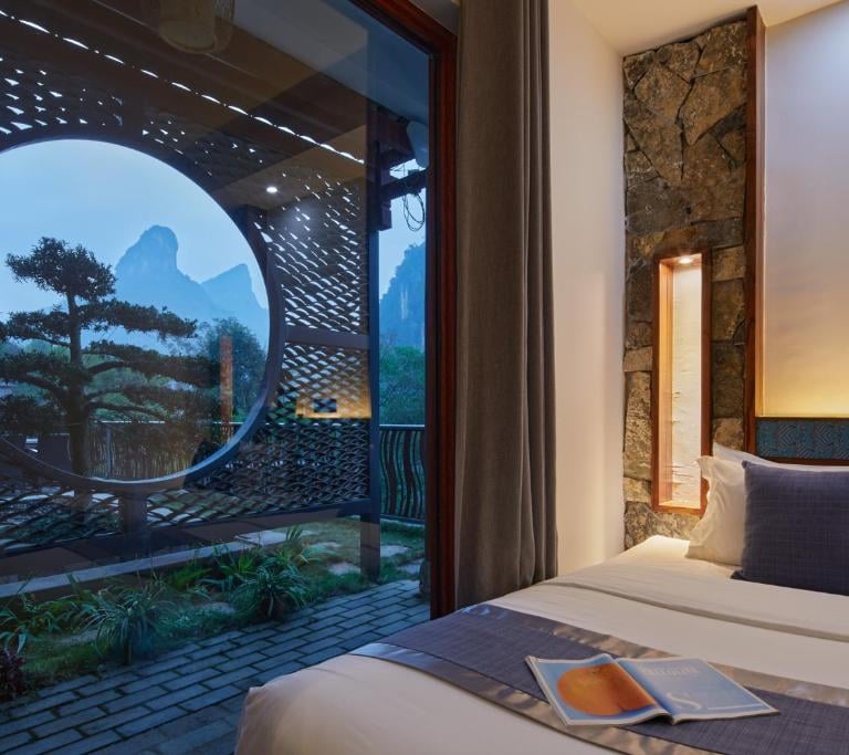 Amazing views from your Yangshuo Rooms